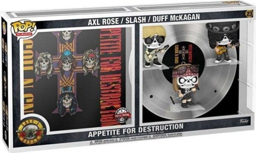 - POP! Album Guns'n'Roses Appetite For Destruction - Figur