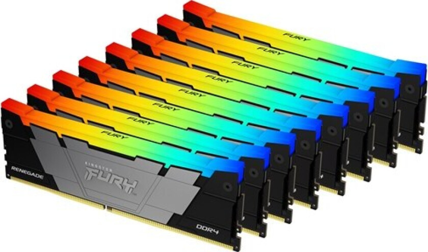 Bilde av Fury Renegade RGB DDR4-3200 C16 OC - 256GB