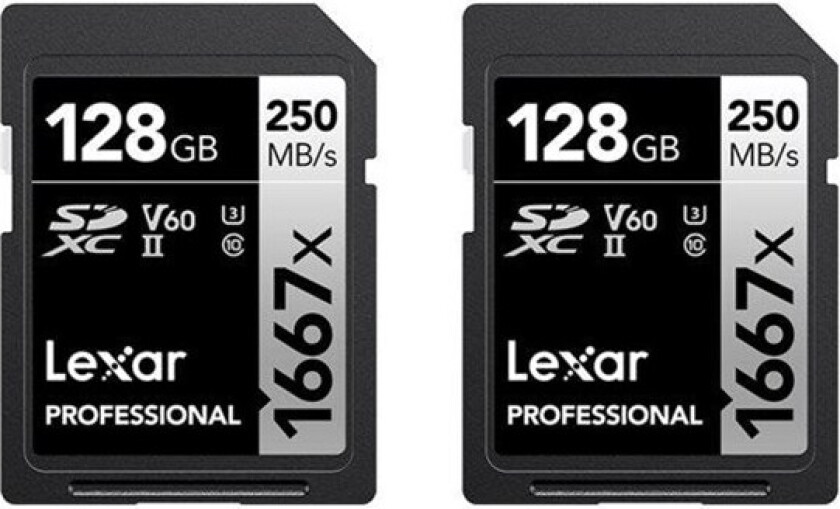 Professional Silver 1667x SD - 280MB/s - 128GB