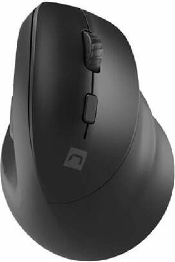 CRAKE 2 - vertical mouse - 2.4 GHz Bluetooth 5.0 - black - Vertical mouse - Optisk - 6 - Svart