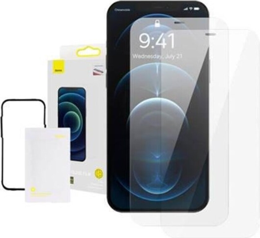 Tempered Glass Transparent 0.3mm (6.1inch) for iPhone 12/12 Pro (2pcs)