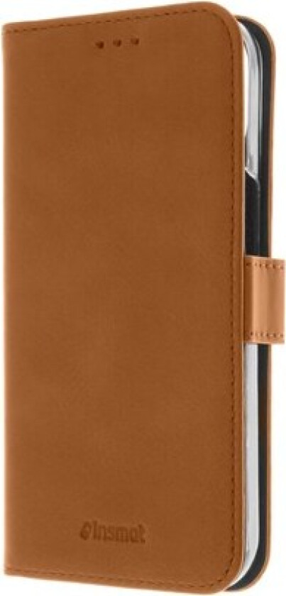 PREMIUM FLIPCASE IPHONE 15 PRO BROWN