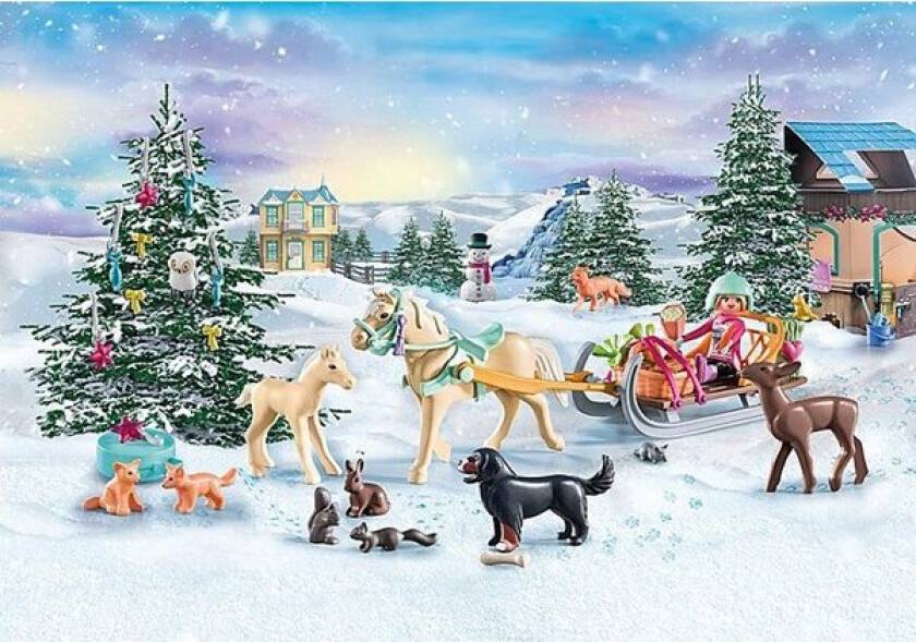 Jul - Advent Calendar - Christmas Sleigh Ride