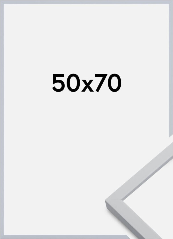 Ramme Oslo Akrylglass Hvit 50x70 Cm