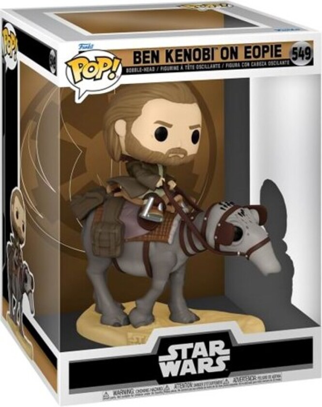 - POP! DELUXE BEN KENOBI ON EOPIE - Figur