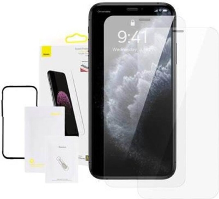 0.3mm Full-glass Tempered Glass Film(2pcs pack) for iPhone XS Max/11 Pro Max 6.5inch