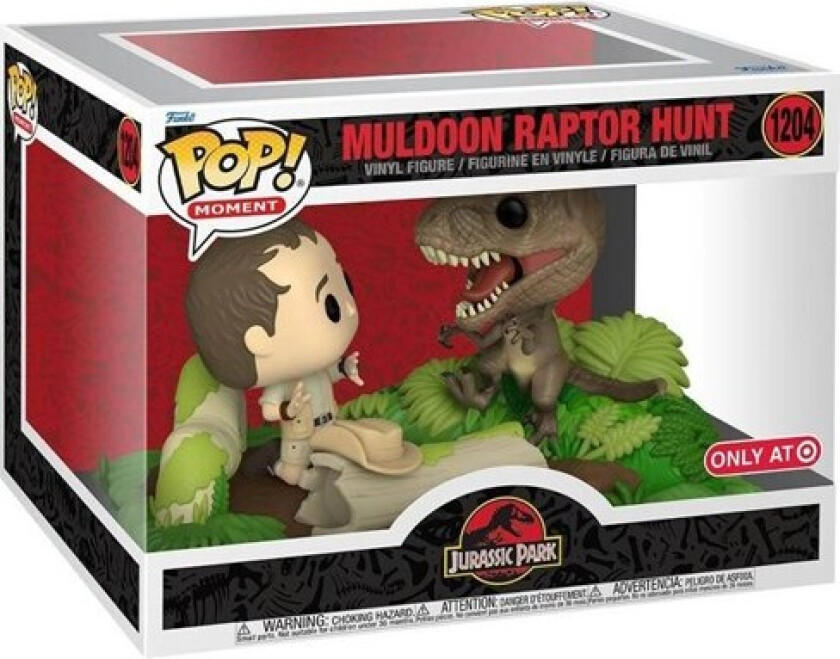- POP! MOMENT MULDOON RAPTOR HUNT - Figur