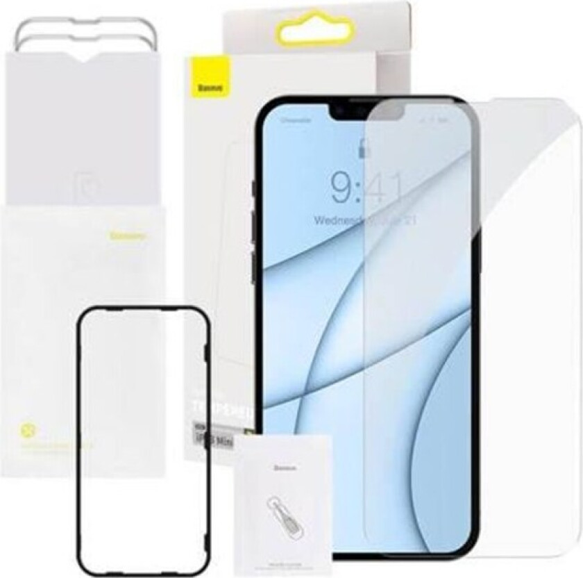 Tempered Glass 0.3mm for iPhone 13 Mini (2pcs)