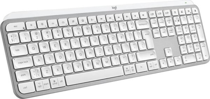 MX Keys S Pale Grey - US - Tastatur - Amerikansk Engelsk - Grå