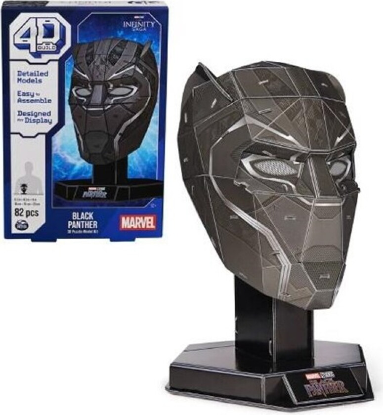 4D Puslespill Black Panther