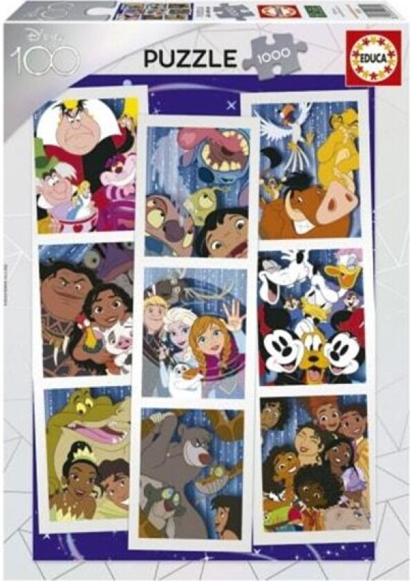 Educa 1000 Disney 100 Collage