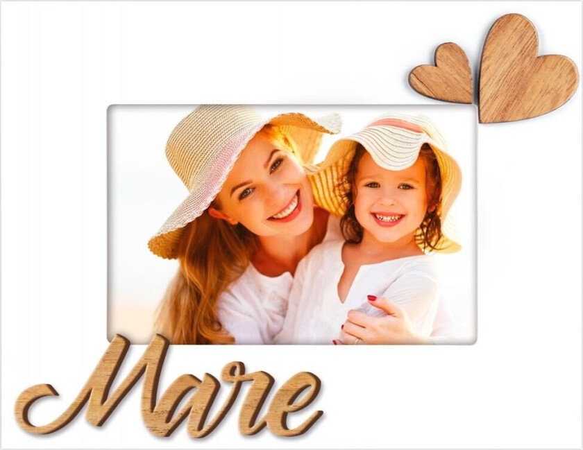 ZEP Ramme Mare Hvit 10x15 Cm