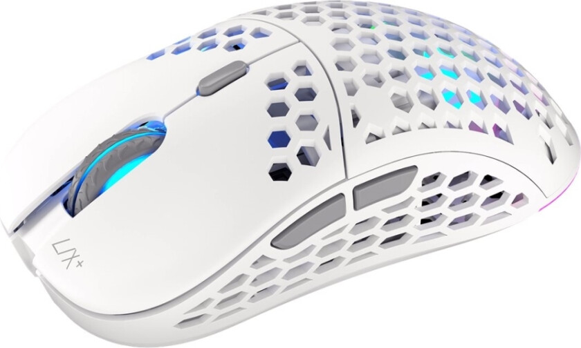 LIX Plus Wireless - White - Mus - Optisk - 6 - Hvit