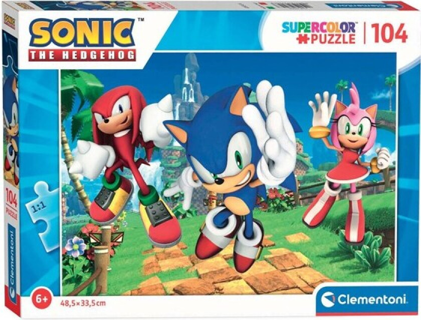 Jigsaw Puzzle - Sonic 104st. Gulv