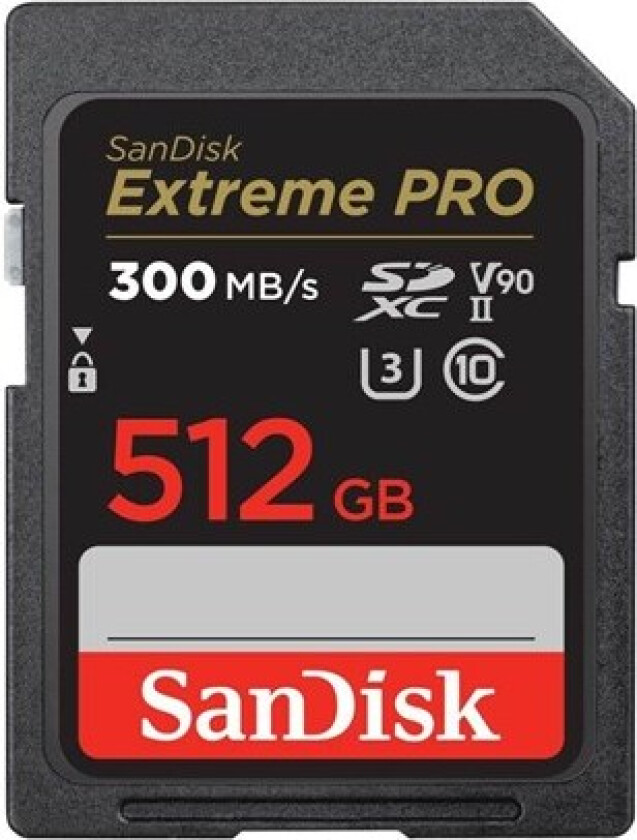 Extreme PRO SD - 300MB/s - 512GB