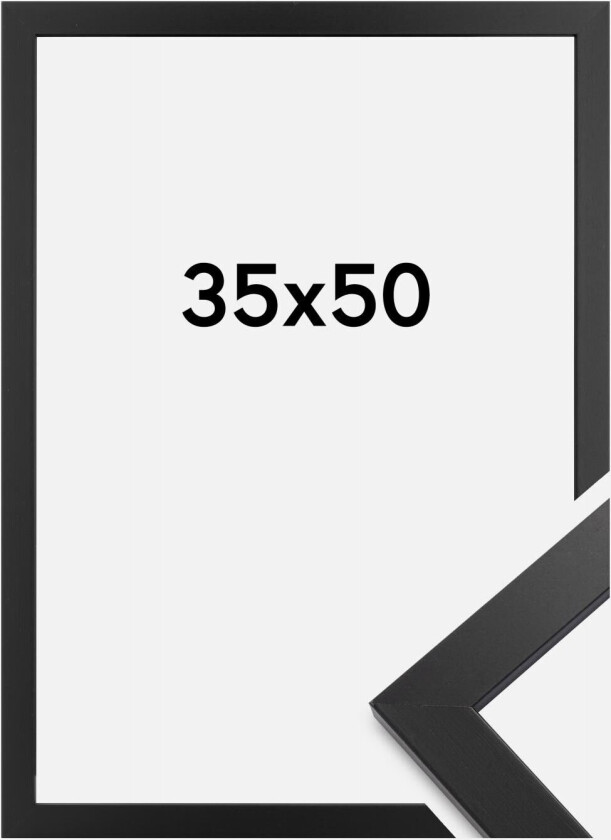 Ramme Black Wood 35x50 Cm