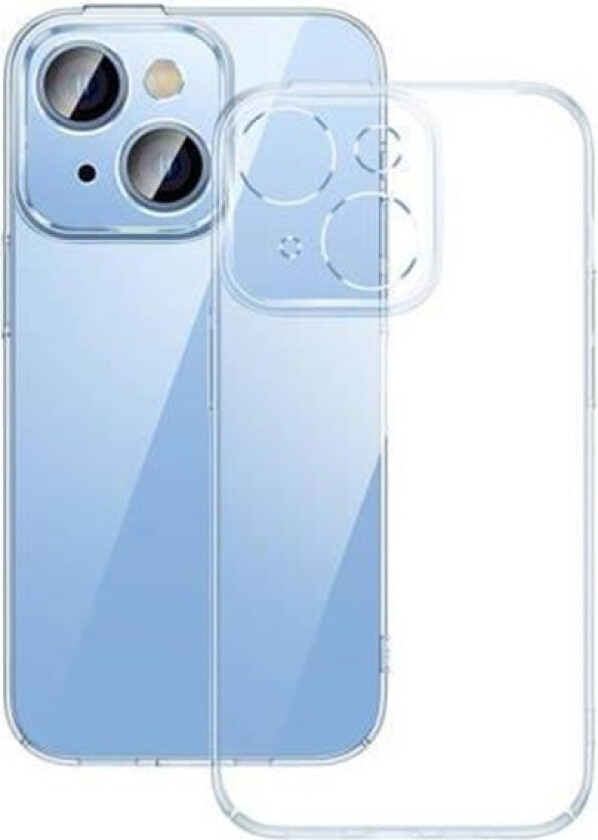 Crystal Transparent Case and Tempered Glass