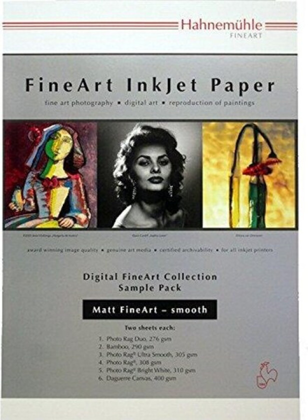 Digital FineArt - photo paper - smooth - 12 sheet(s) - A4 (pack of 6)