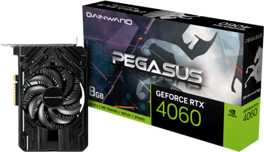 GeForce RTX 4060 Pegasus - 8GB GDDR6 RAM - Grafikkort