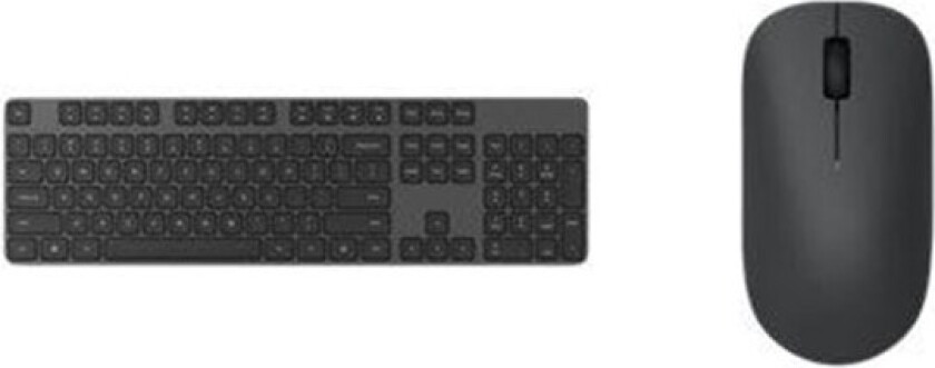 WXJS01YM - keyboard and mouse set - QWERTY - US - Tastatur & Mussett - Amerikansk Engelsk - Svart