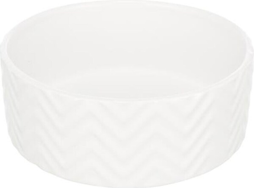 Ceramic Bowl dog 1.6 l/ø 20 cm white