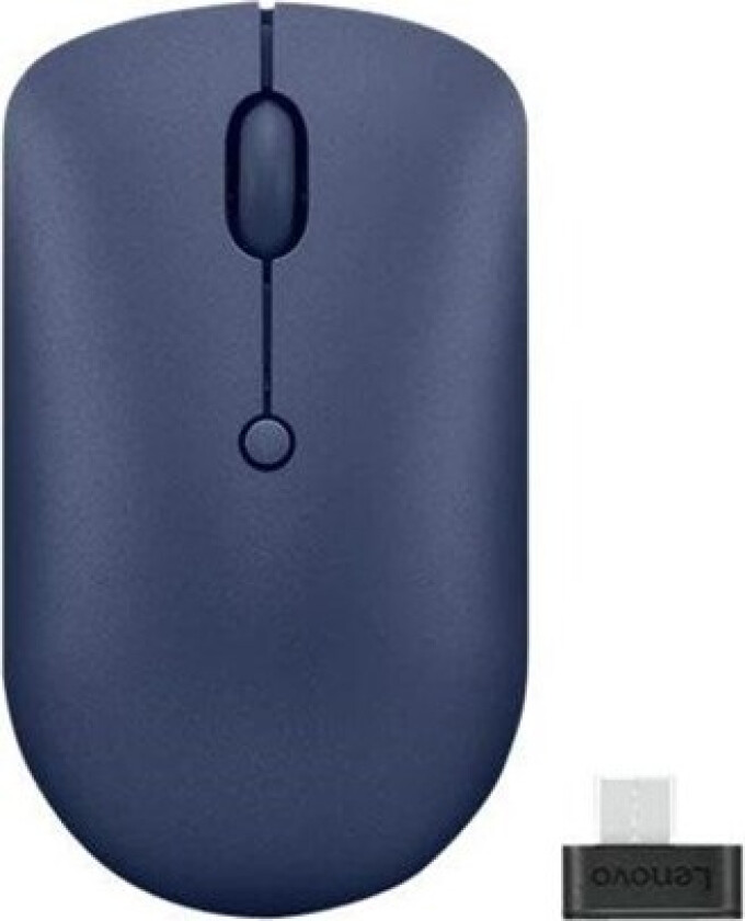- mouse - compact - 2.4 GHz - abyss blue - Mus - Optisk - 4 - Blå
