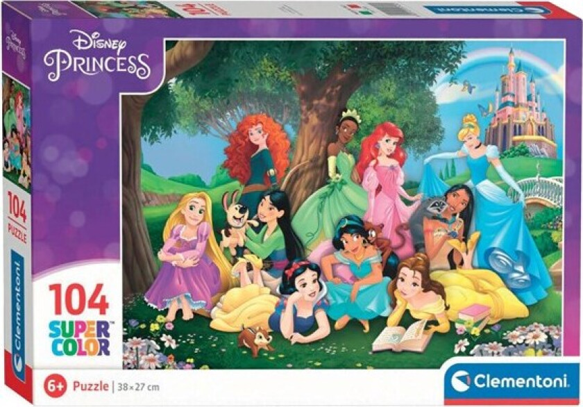 Jigsaw Puzzle - Disney Princess 104st. Gulv