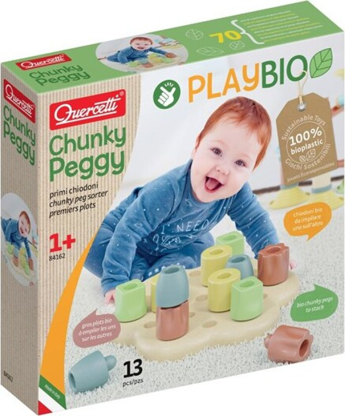 Play Bio Chunky Peggy (13 pcs)
