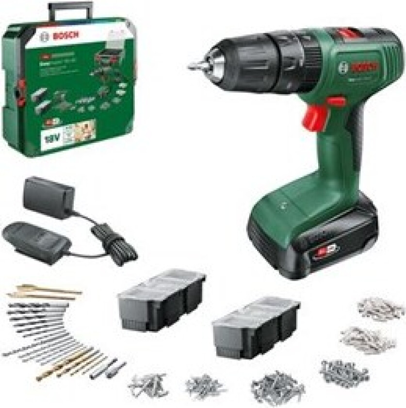 Easy Impact 18V-40 + SystemBox CORDLESS DRILL/DRIVER WITH TWO GEARS