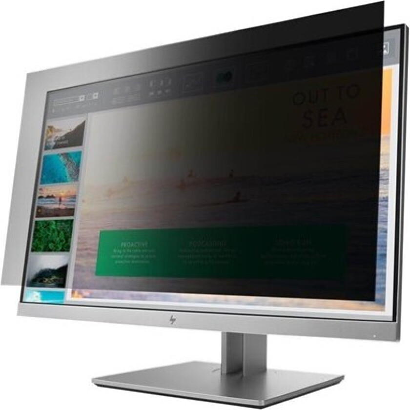 4Vu display privacy filter - 23" wide - TAA Compliant - Skjerm