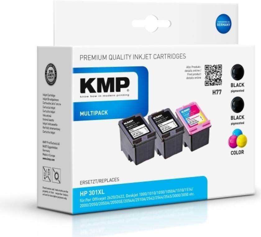 MULTIPACK H77 - Blekkpatron Colour (cyan, magenta, yellow)