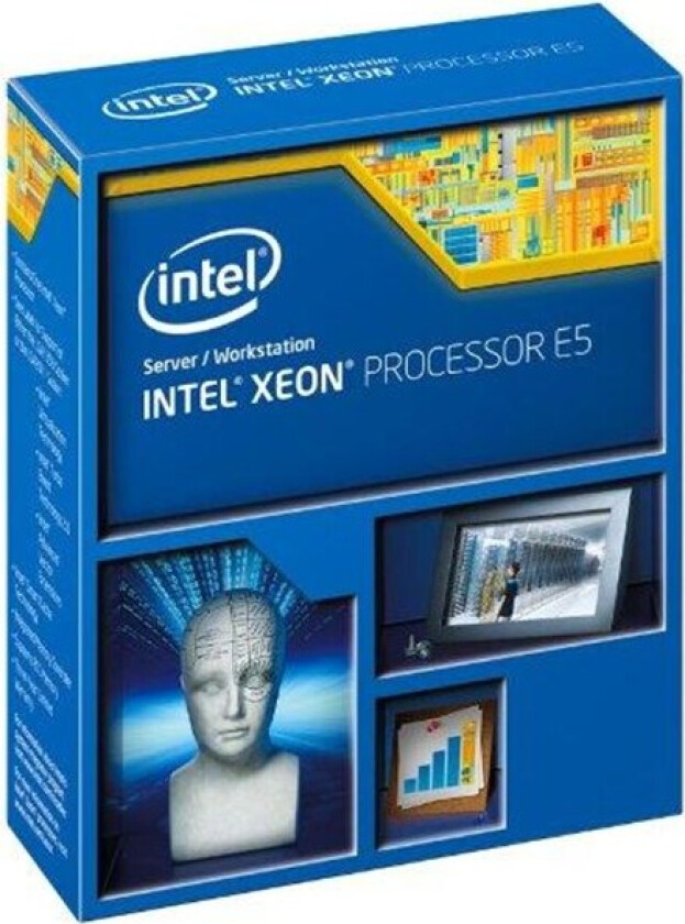 Xeon E5-2430V2 / 2.5 GHz processor - Box Prosessor/CPU - 6 kjerner - 2.5 GHz - LGA1356 - Boks (med kjøler)