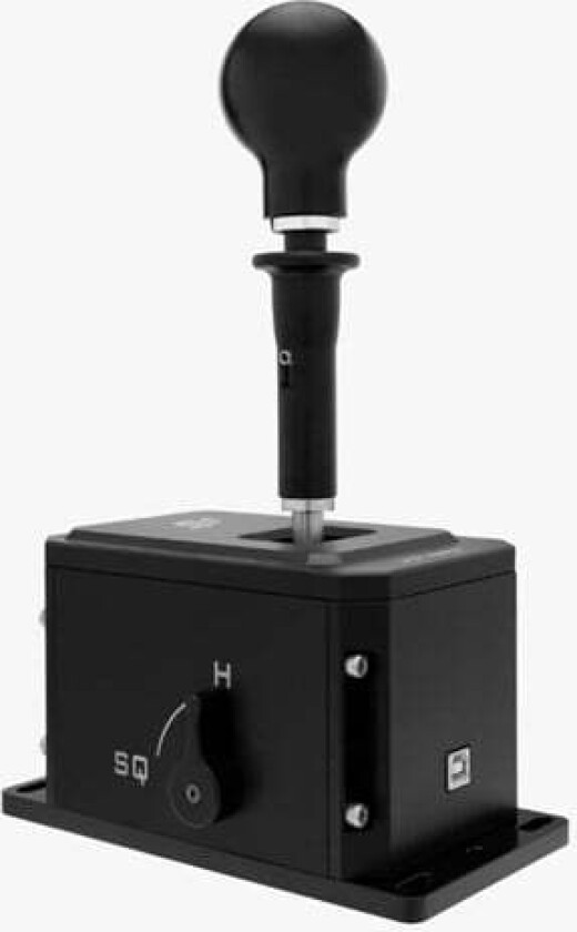 H-mønster skifter med 8 gir og sekvensielle gir - Wheel, gamepad and pedals set