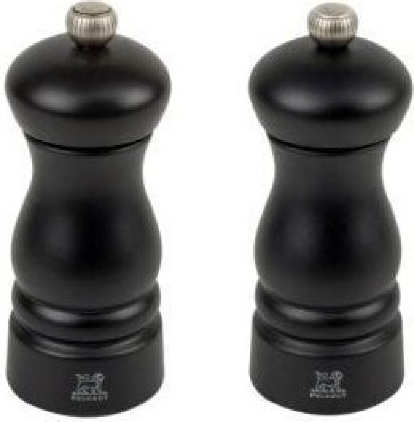Salt and pepper mill set Clermont 13 cm Matte black