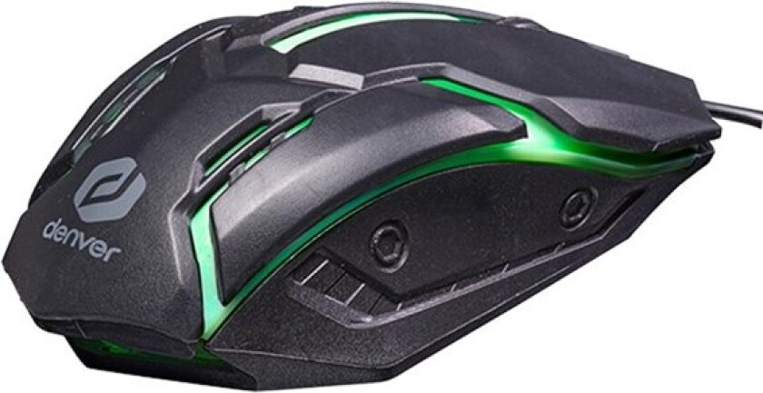 GMO-403 - Gaming mus - Optisk - 3 knapper - Svart