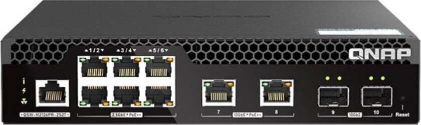 - switch - half-width - 10 ports - Managed
