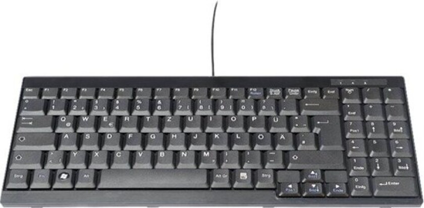 DS-72000GE - keyboard - German - black - Tastatur - Tysk - Svart