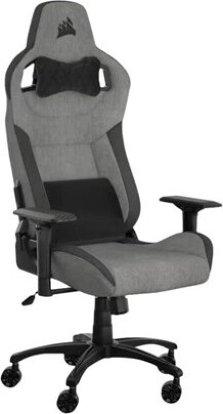 T3 RUSH - gaming chair - fabric - charcoal grey Gamingstol - Stoff - Opptil 120 kg