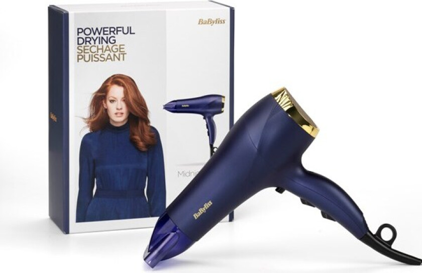 Hårføner Midnight Luxe - hairdryer - 2300 W