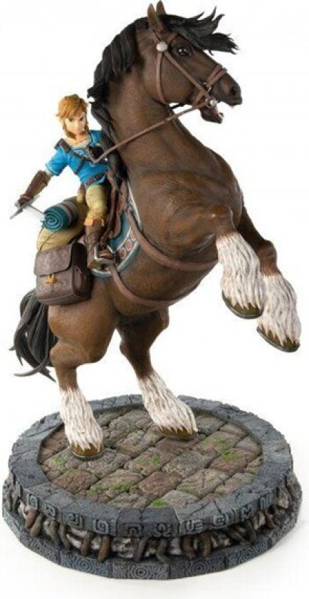 - The Legend of Zelda: Breath of the Wild: Link on Horseback (Standard Edition) - Figur
