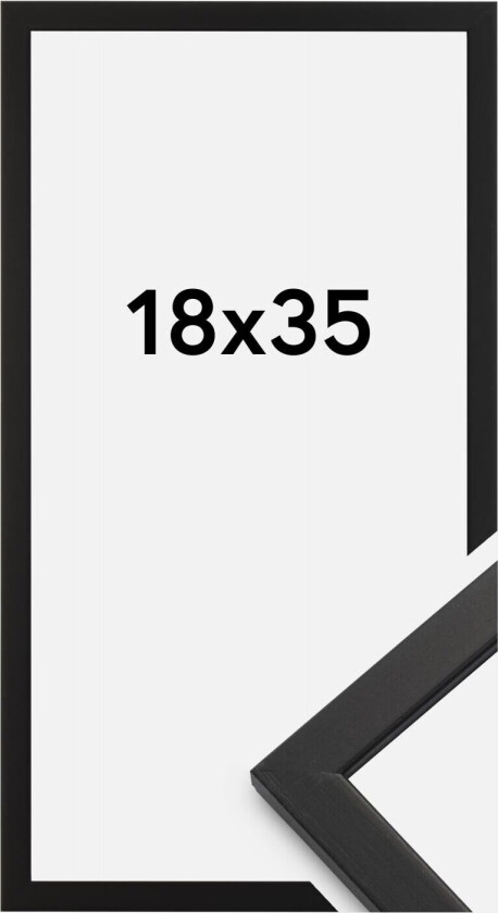 Ramme Edsbyn Svart 18x35 Cm