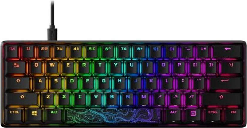 Alloy Origins 60 - Gamingtastatur - US English - Svart