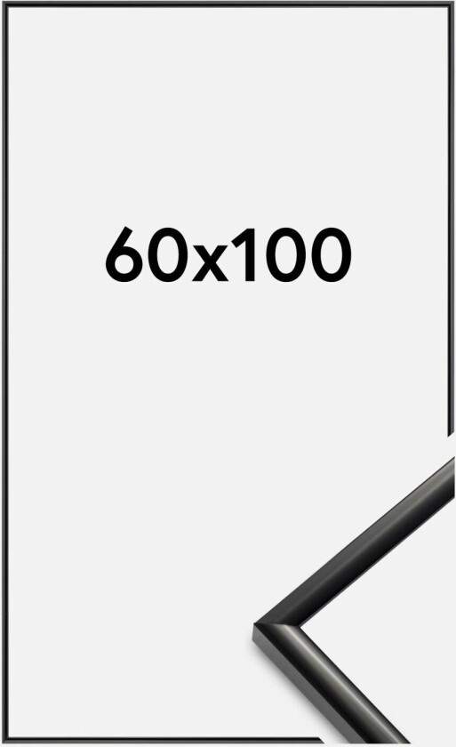 Ramme New Lifestyle Akrylglass Svart 60x100 Cm