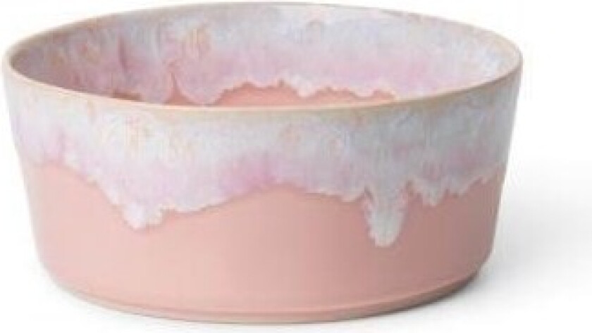 Bowl Gres 50 cl 14 x 6 cm Pink Ceramic