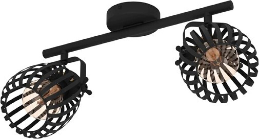 Girona black brushed brass