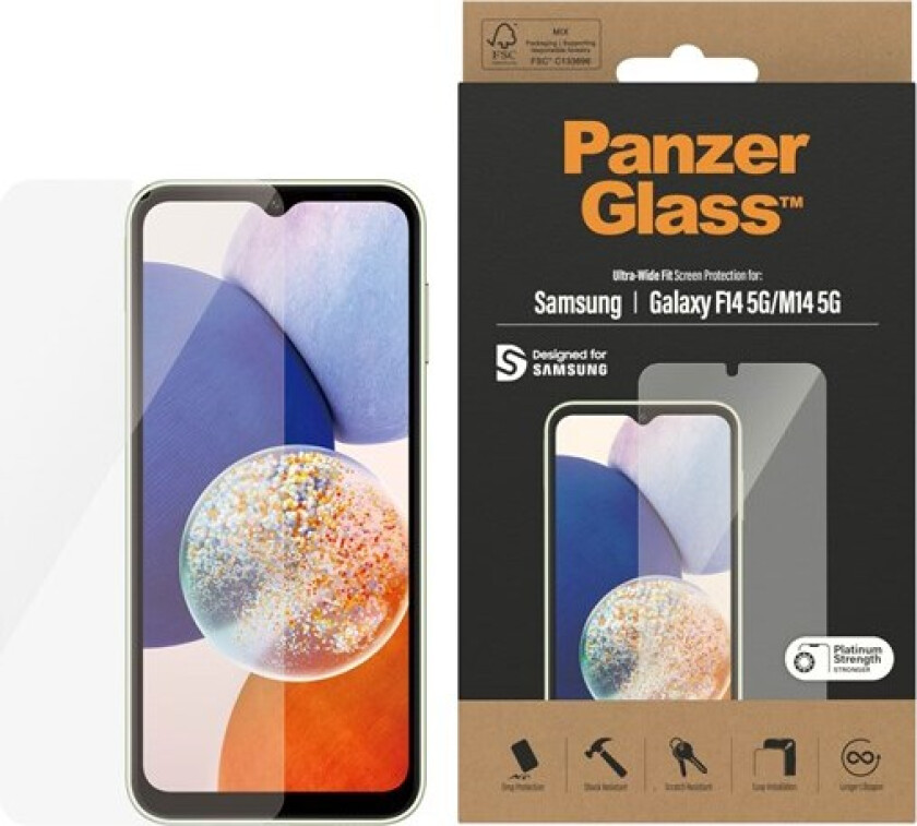 Screen Protecter Samsung Galaxy F14 5G | M14 5G | Ultra-Wide Fit