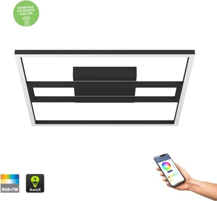 Connect-Z LED-Z taklampe CALAGRANO-Z SMARTLIGHT SVART/HVIT