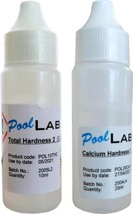 Swim & Fun 2-Pack Pool Lab Refill, Total Hardness 10 + 20 ml