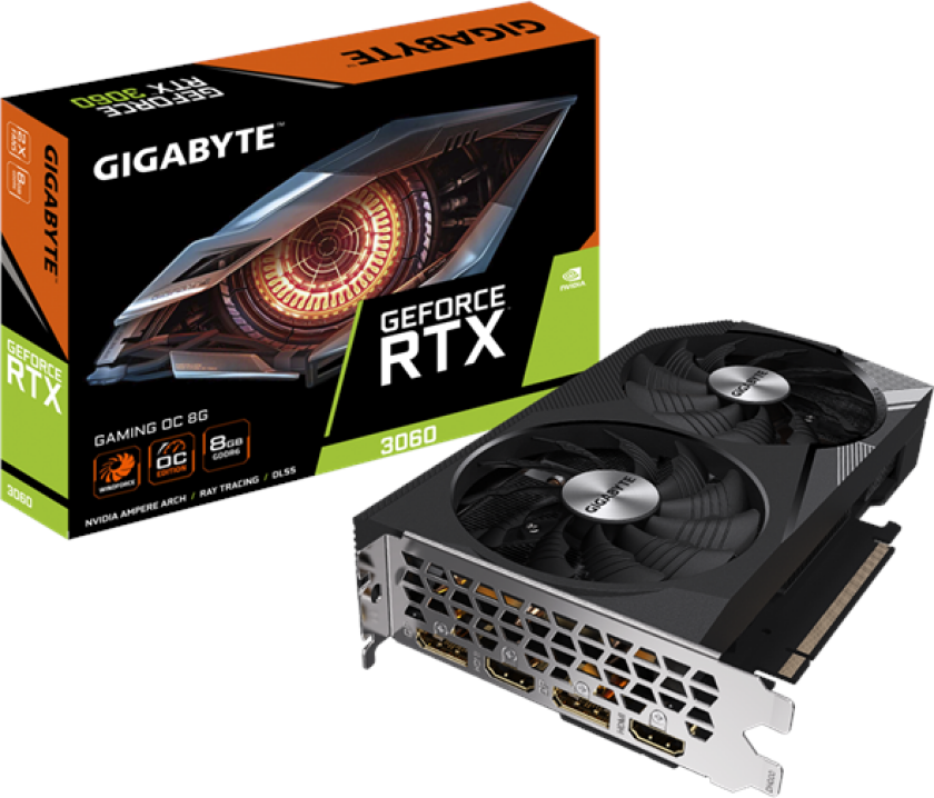 GeForce RTX 3060 GAMING OC - 8GB GDDR6 RAM - Grafikkort