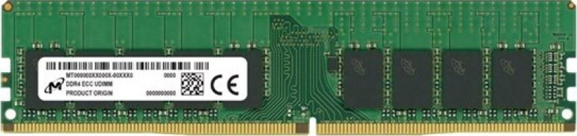 Micron - DDR4 - module - 32 GB - DIMM 288-pin - 3200 MHz / PC4-25600 - unbuffered